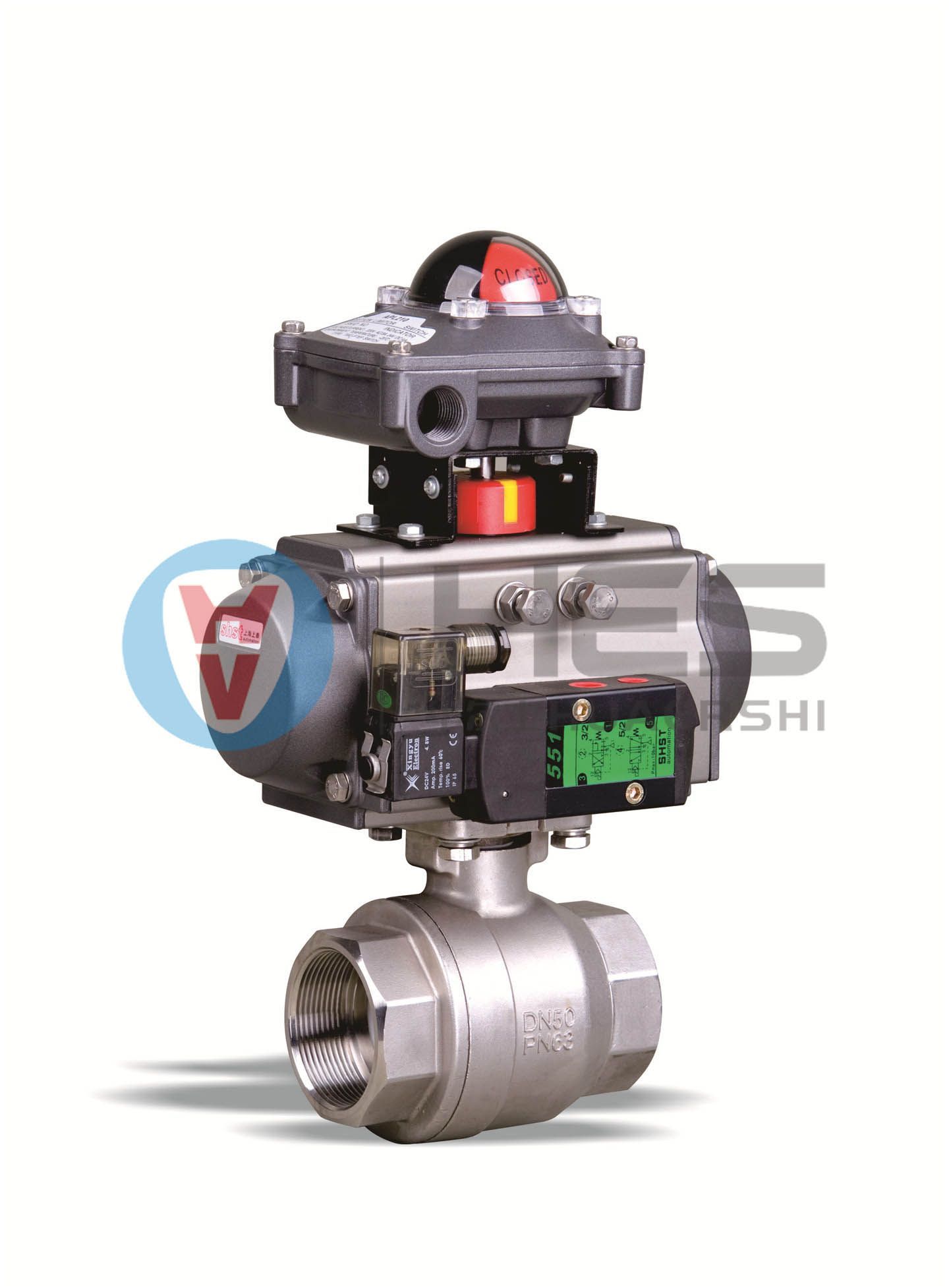 氣動2P內(nèi)螺紋球閥